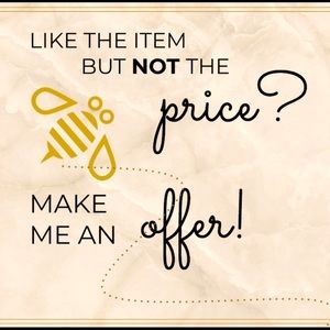 ✨See something you like? Make an offer✨